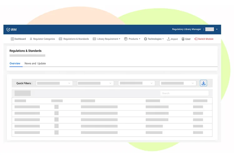 Regulatory Library Manager